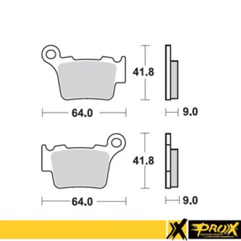 ProX Rearbrake Pad KTM125/150/200/250/300/350/450/525/530
