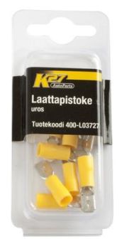 JUHTMEOTSIK KOLL 6,3 MM, 10TK, ISANE