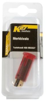 MÄRGUTULI PUN 12V/1,2W,K27-BL