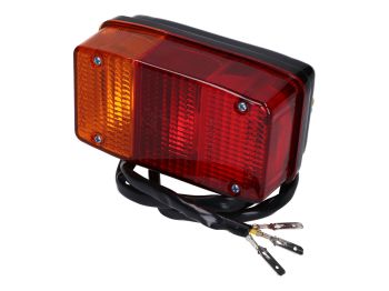 tail light assy w/ cable for Vespa APE P50, CAR, APE 400, 401, 501, 601