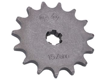sprocket 15 tooth old type for Simson S50, SR4-1, SR4-2, SR4-3, SR4-4, KR51/1 Schwalbe, Star, Sperber, Spatz, Habicht