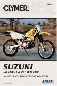 MANUAL SU DR-Z400 2000-12