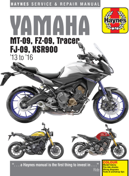 YAMAHA MT-09 TRACER&SR900