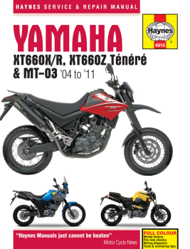 YAMAHA XT660 & MT-03 (04-