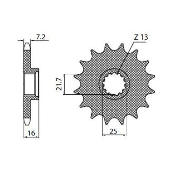 DRIVE SPROCKET 525 15T