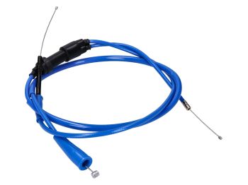 throttle cable Doppler PTFE blue for Derbi Senda 00-, Gilera SMT, RCR -05