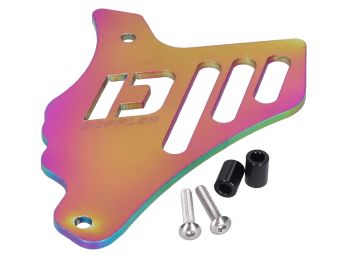 front sprocket cover Doppler neo chrome for Minarelli AM, Generic, KSR-Moto, Keeway, Motobi, Ride