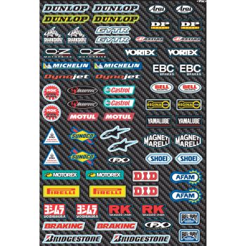 DECAL SHEET SPONSOR MICRO