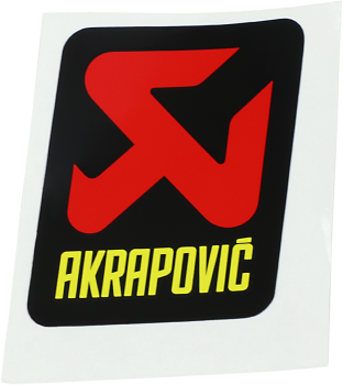STICKER AKRAPOVIC 57X60
