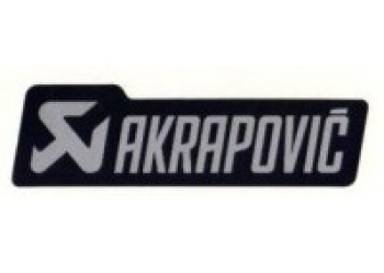 STICKER AKRAPOVIC 150X44