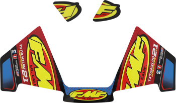 DECAL PC2.1 TITANIUM(3PC)