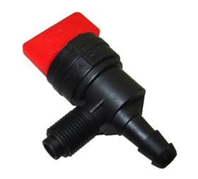 Tract Fuel tap, 90 deg. Con. 1/4 (6,35mm)