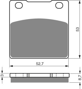 GOLDFREN Brake Pads 016 Ceramic carbon AD