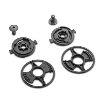 Schuberth C5/E2/S3 visor mechanism rotation capsule, Base plate pair