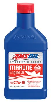 Amsoil 20W-40 Synthetic-Blend Marine Engine Oil 946ml