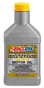 Amsoil 5W-50 Synthetic ATV/UTV Motor Oil 946ml