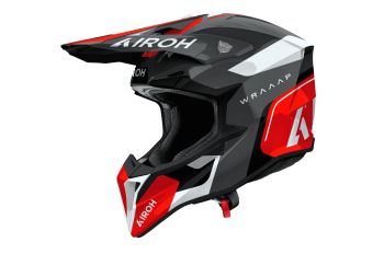 Airoh Helmet Wraaap Conquer Red gloss XS