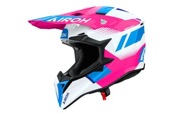 Airoh Helmet Wraaap Vision Pink gloss XXS