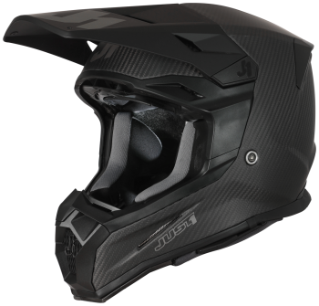 Just1 Helmet J-22 C Solid Exposed Carbon Matt
