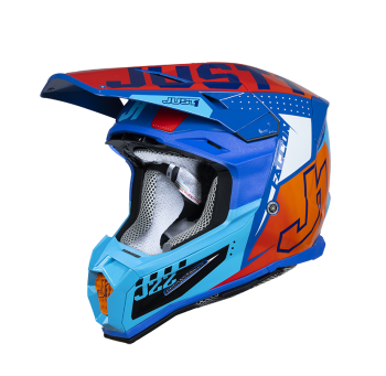 Just1 Helmet J-22 F Falcon Orange/Blue