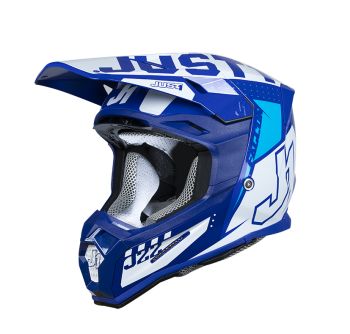Just1 Helmet J-22 F Falcon White/Blue