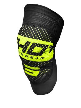 Põlvekaitsmed SHOTAirlight Kid Black Neon Yellow