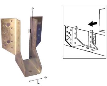 Prussiking 45X105 kuumtsink