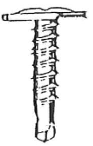 Kruvi, roostevaba, puurots KFR 4,2x13