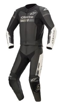 Nahk kombinesioon Alpinestars GP Force Chaser V2 2 PCS Black/White