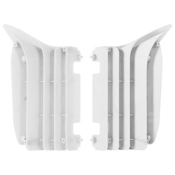 Polisport radiator louvers YZ250F 10-13 White