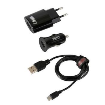 CHARGER KIT FOR MICRO-USB 12/24V