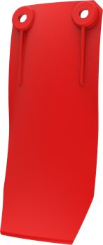 Polisport rear shock flap Honda CRF450R(17) red cr04