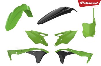 Polisport kit Kawasaki KX250F (17-18) Green/black