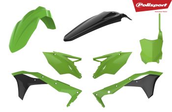 Polisport kit Kawasaki KX450F(16-18) Green/black