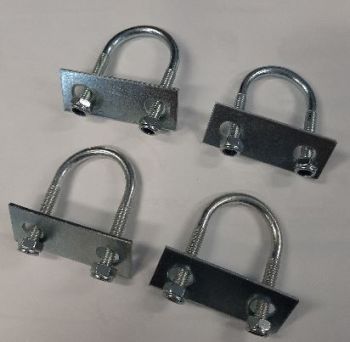 GKA Universal mounting set U-form (4pcs)