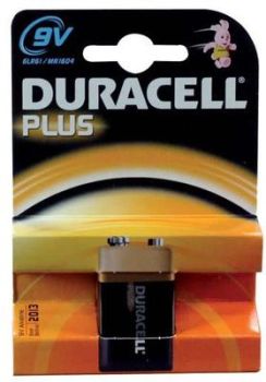 PATAREI DURACELL 9V