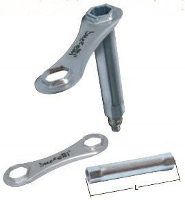 Buzzetti tulpanavain 16/18mm pit.120mm