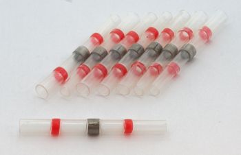 Hyper Connector butt slice Red 10pcs 0.5-1.5mm2