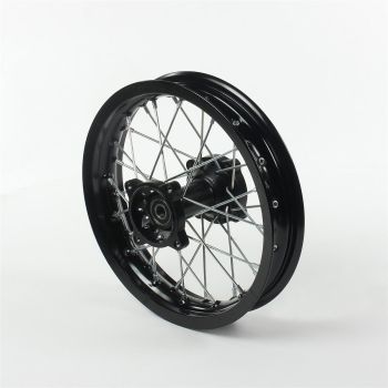 ROUE ARRIERE ALUMINIUM 12" 15 NOIR