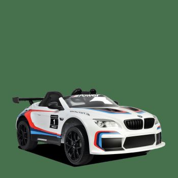 VOITURE ÉLECTRIQUE ENFANT BMW M6 GT3 BLANC