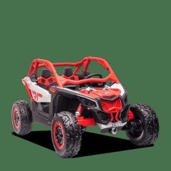 BUGGY ÉLECTRIQUE ENFANT SMX CAN AM MAVERICK 24V ROUGE