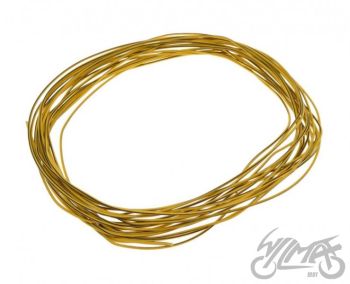 Juhe 0,5mm 10m, kollane/must