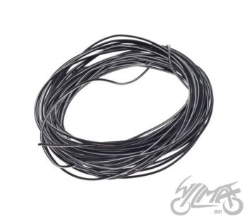 Juhe 0,5mm 10m, must/valge