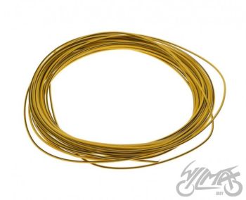 Juhe 0,75mm 10m, kollane/must