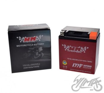 Aku YB10L (geel) WM MOTOR 12 VOLTI