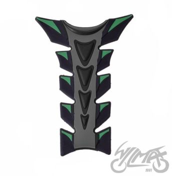 Paagi kleebis, must/roheline