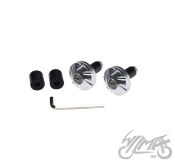 Leistangi raskused/otsa korgid - hõbedased