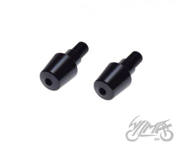 Leistangi raskused/otsa korgid - mustad, Yamaha m16x1.5