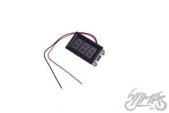 Pinge näidik 2.5-30v, punane