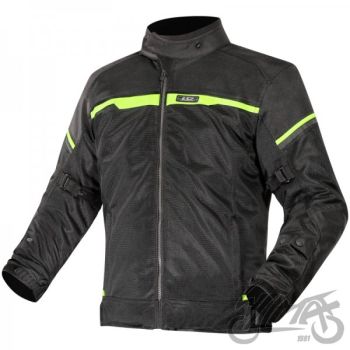 KURTKA LS2 RIVA MAN BLACK NEON YELLOW S